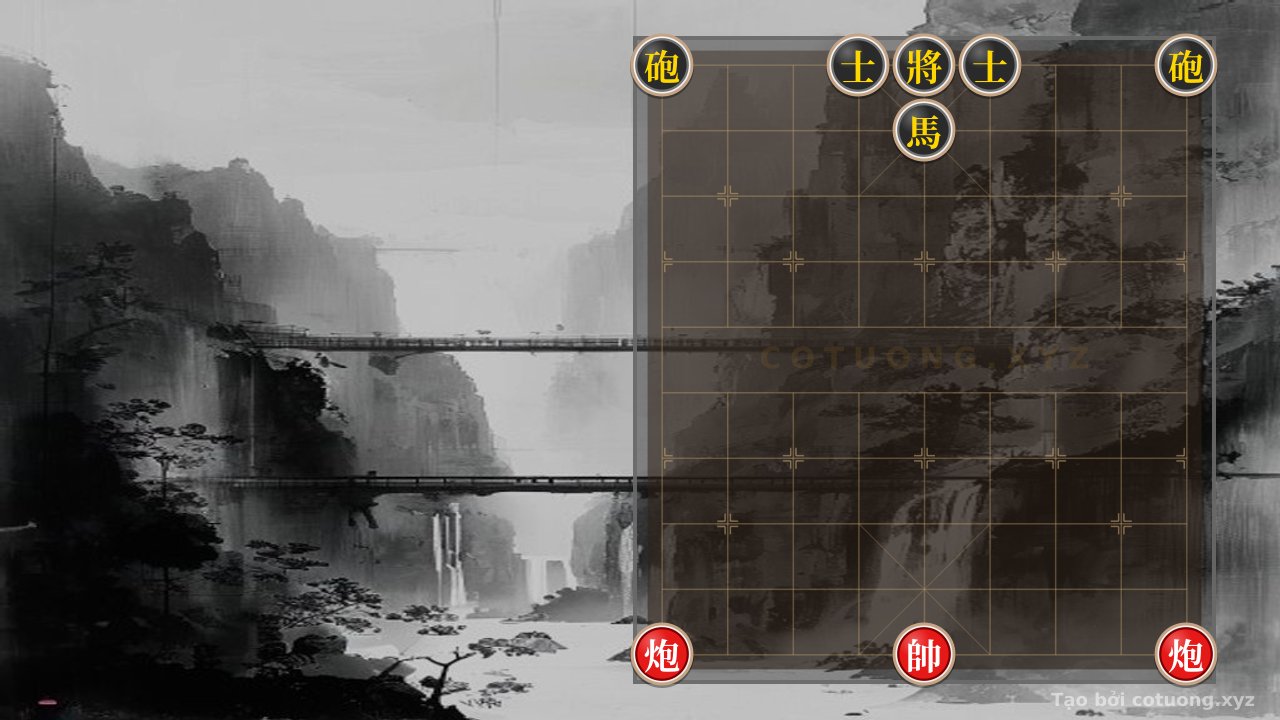 Thế cờ: Red General Chess: Strategy of Empty Cannon vs. Horse and Advisor — Cờ Tướng Online