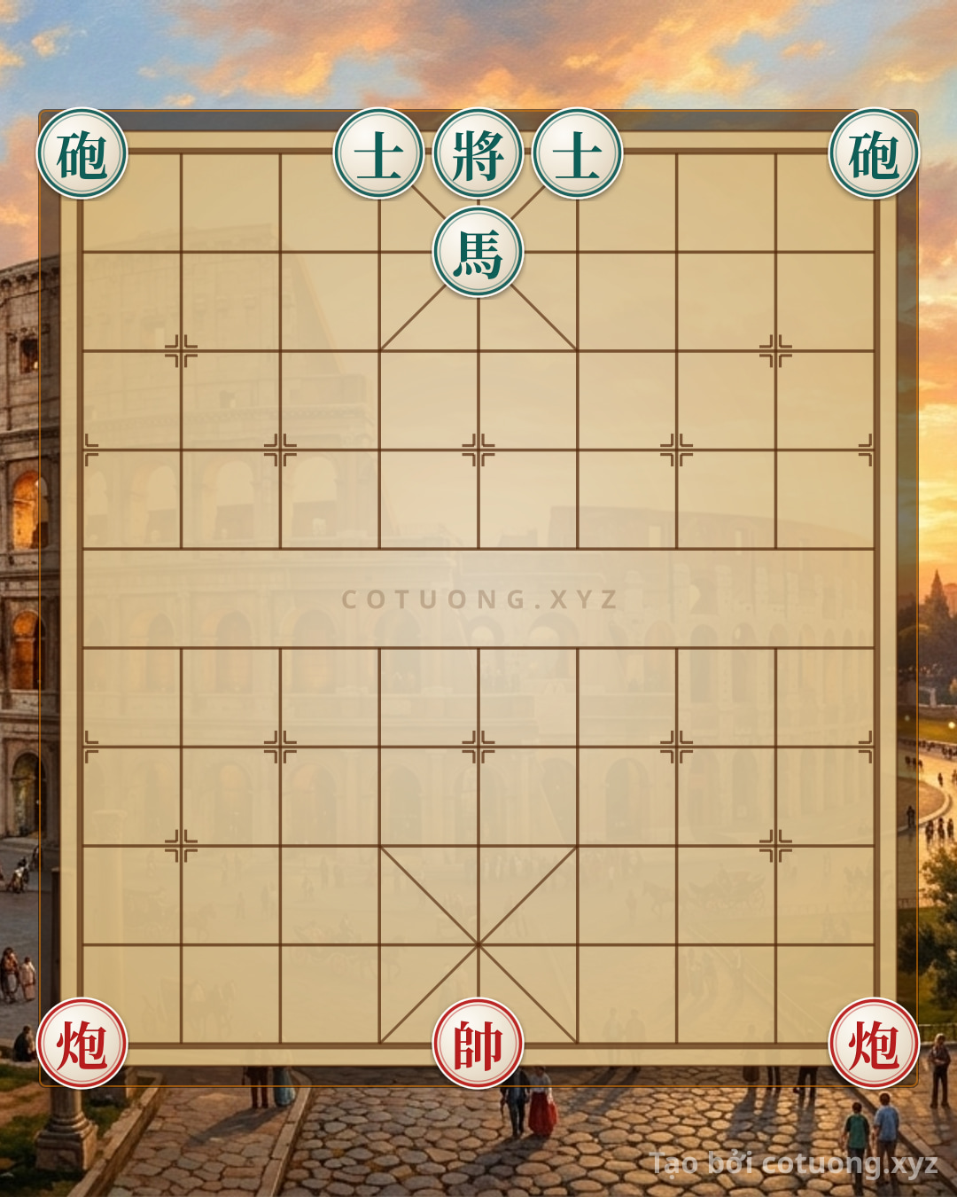 Challenge: Red General Chess: Strategy of Empty Cannon vs. Horse and Advisor - Can you solve it?