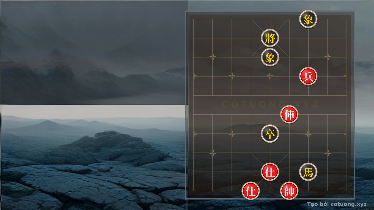 Thế cờ: The Hidden Endgame of the Classic Xiangqi: When the Red Rook Becomes a Black Horse's Sword — Cờ Tướng Online