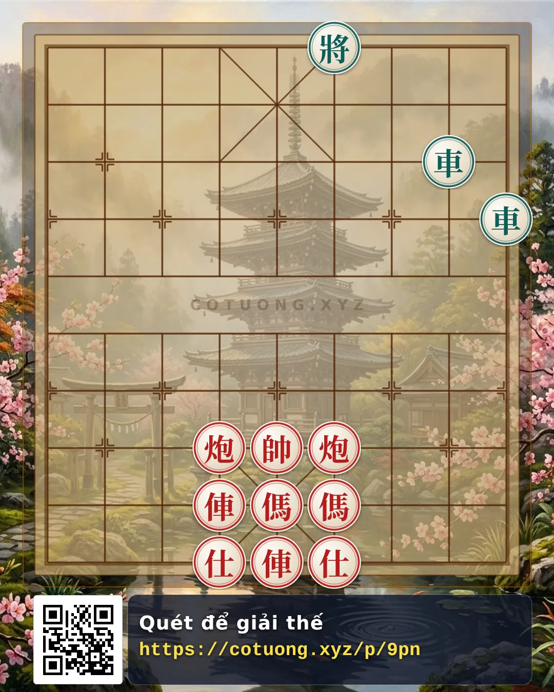 Thế cờ: Xiangqi: Strong Defensive Strategies in the Double Horse Face-to-Face Formation - Tips for Black — Cờ Tướng Online