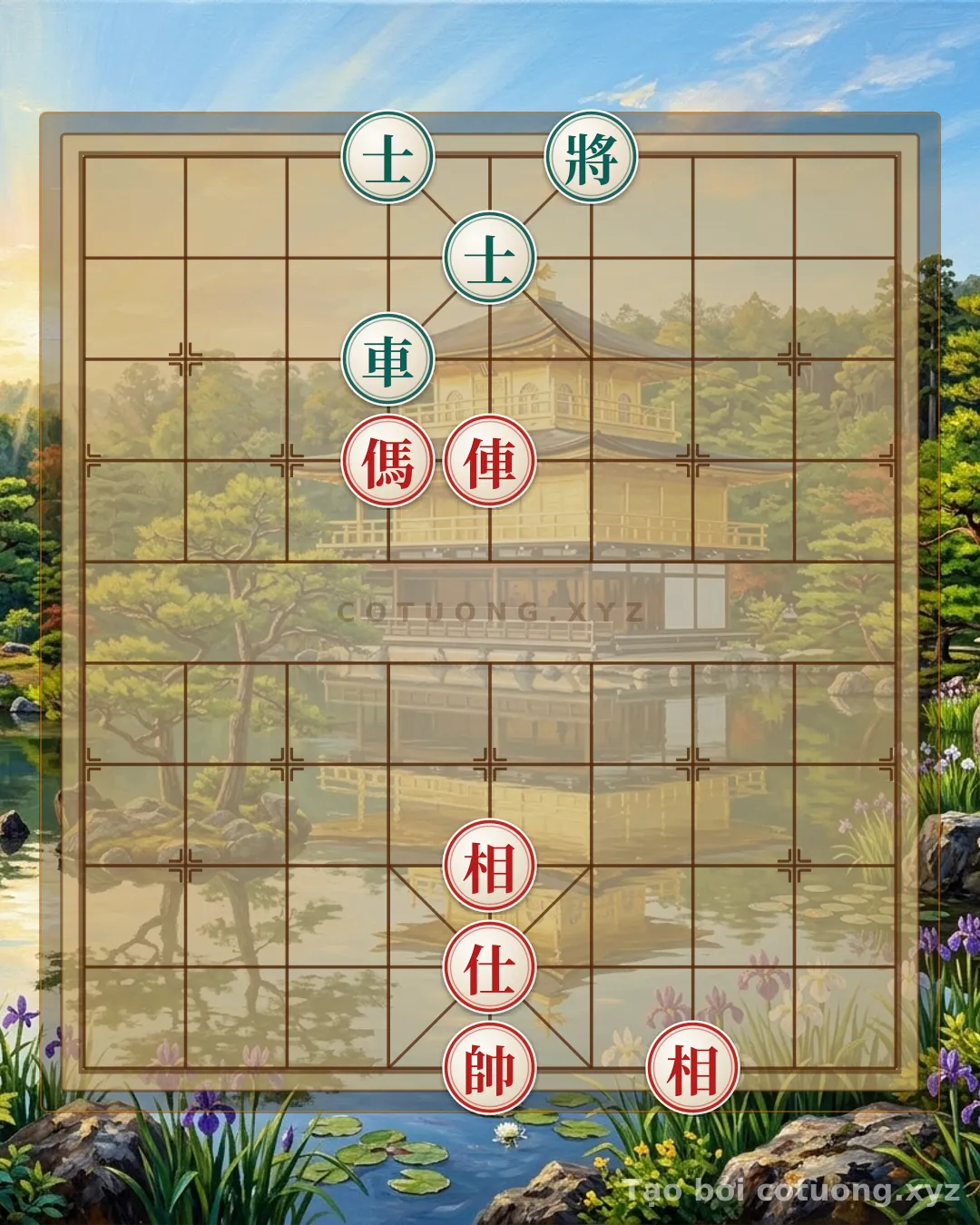 Challenge: Subtle Trap: Red Chariot at 5-7 Attacks Black Advisor at 5-9 - Latest Xiangqi Strategy - Can you solve it?