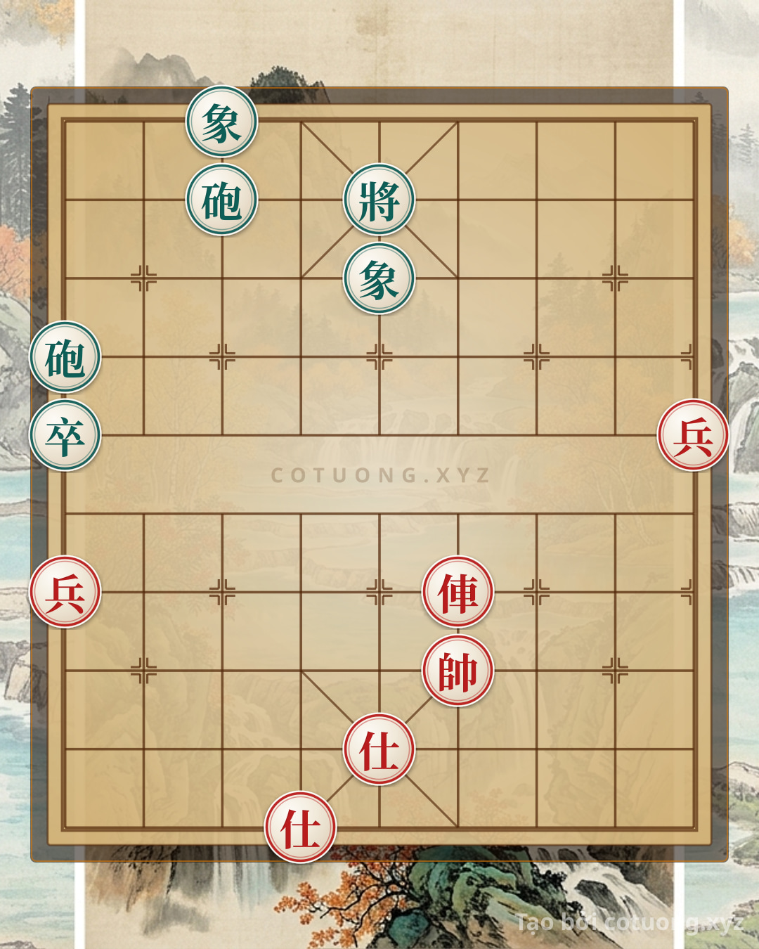 Challenge: Xiangqi Mastery: Counterattacking the Desperation Formation - Can you solve it?