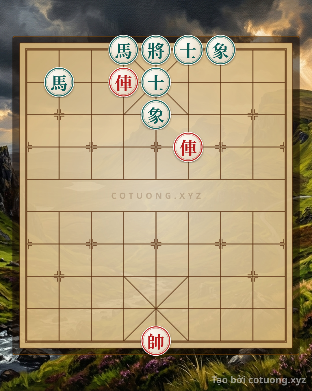 Challenge: Song xa áp đáy, tuyệt sát cung thành - Can you solve it?