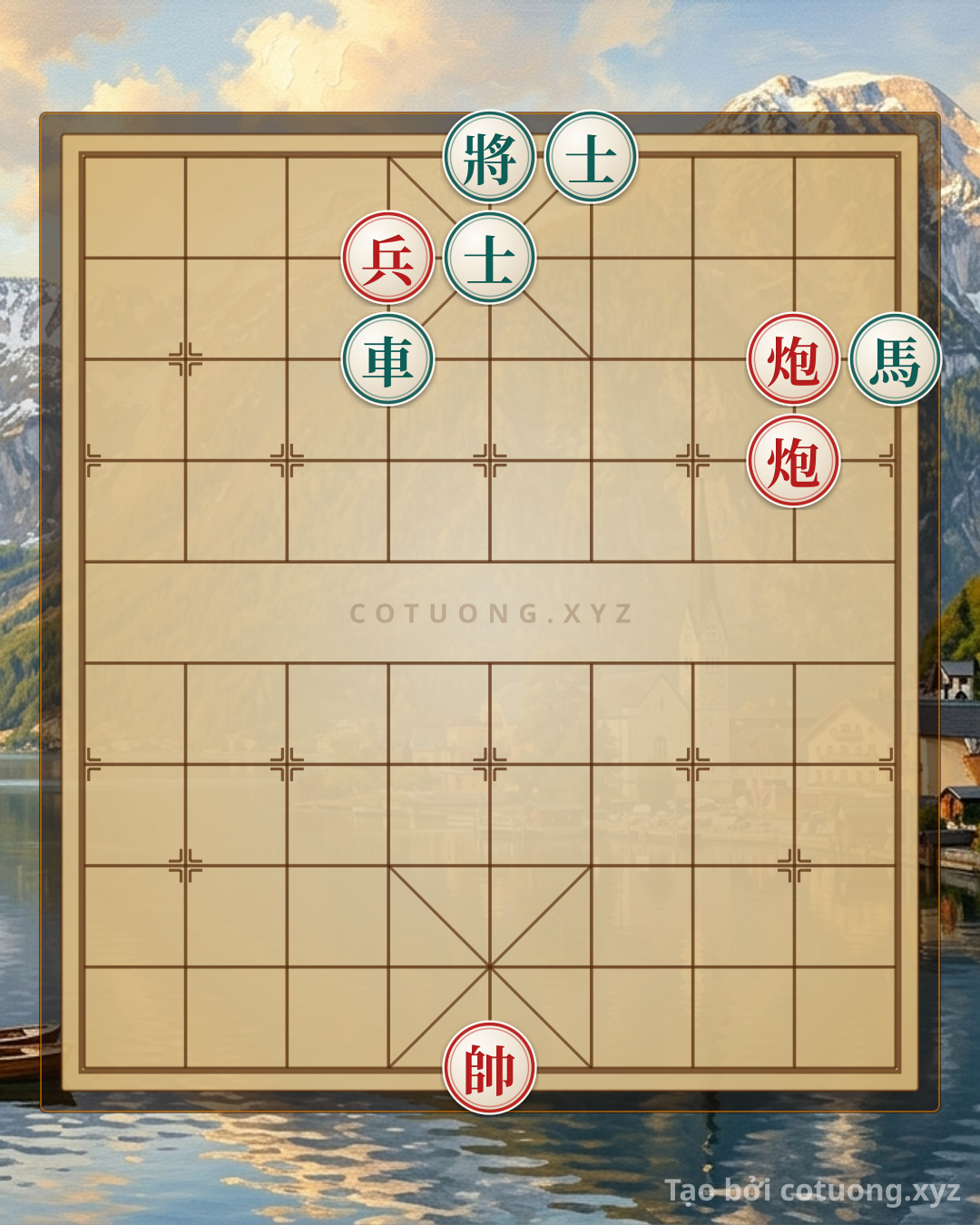Challenge: Red Strategy: Black Chariot on 4th Rank 8 and Red Cannon on 2nd Rank 7 - Brutal Tactics - Can you solve it?