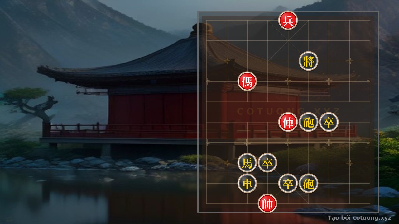 Thế cờ: Defensive Counterattack Strategy: Neutralizing Black's Trick Shot in the Rook-Horse Formation — Cờ Tướng Online