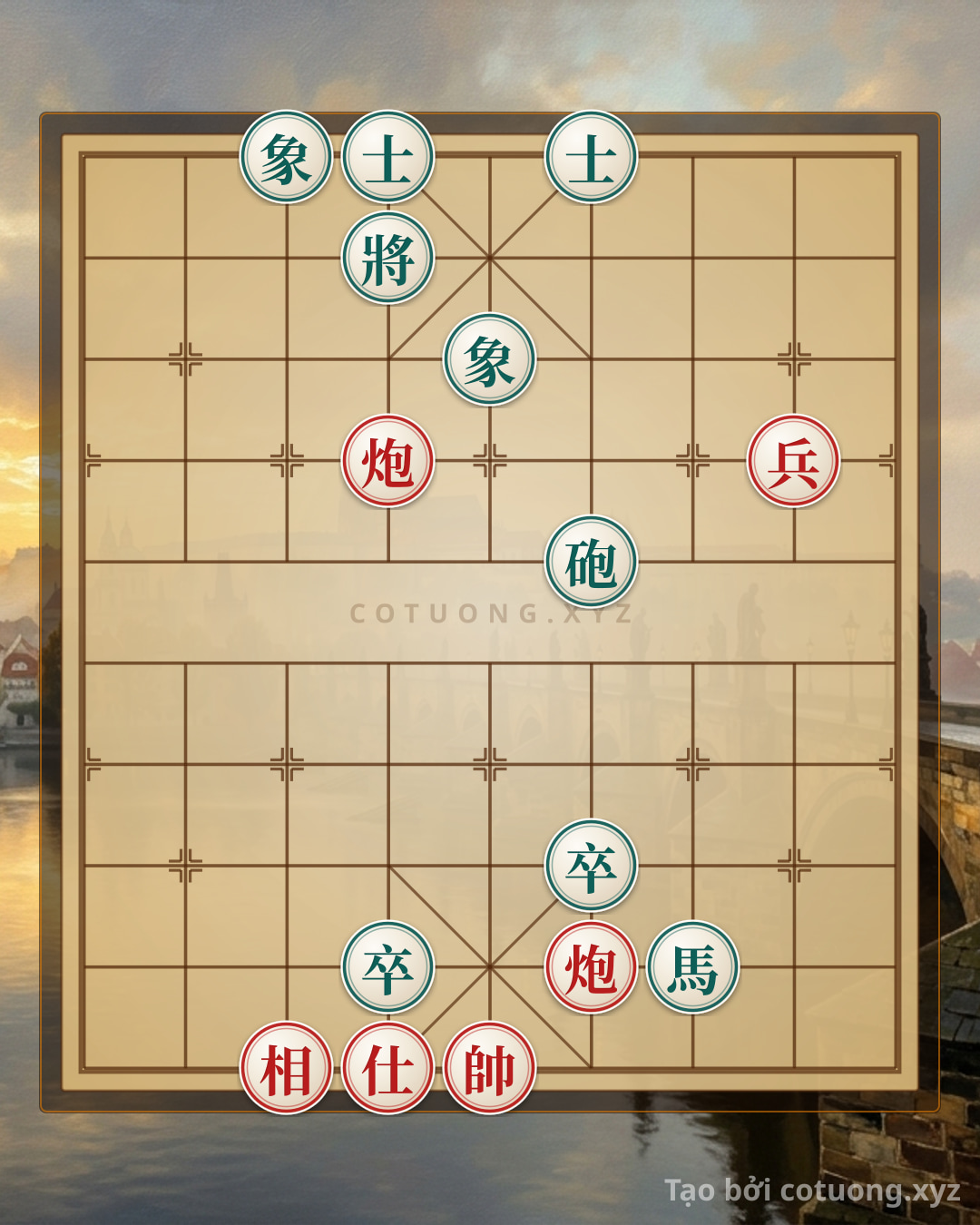 Challenge: The Ultimate Checkmate: Red's 2 Pao (Cannons) vs. Black's Horse Cannon - The Decisive Move in the Classic Endgame - Can you solve it?