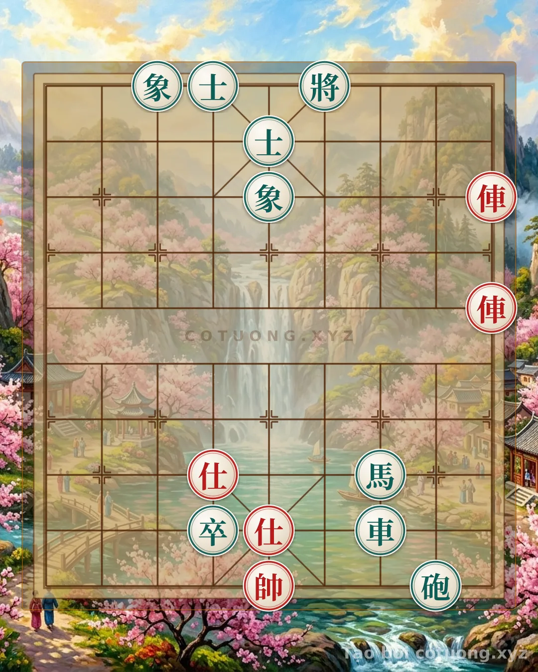 Challenge: The Red Earth Fire Formation: The Elephant's Charge and the Empty Cannon of a Bound General - Can you solve it?