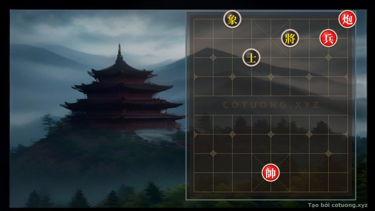 Thế cờ: Xiangqi: Red Cannon Retreat 1 - A Painting of Moves — Cờ Tướng Online