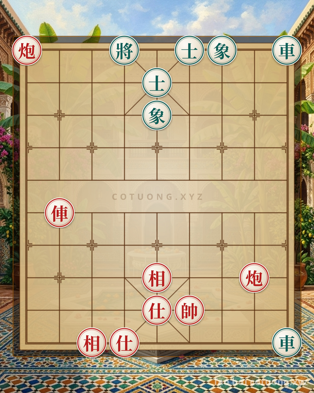 Challenge: Red Cannon on File 9: Tactical Tips When the Black Chariot is Blocking - Can you solve it?