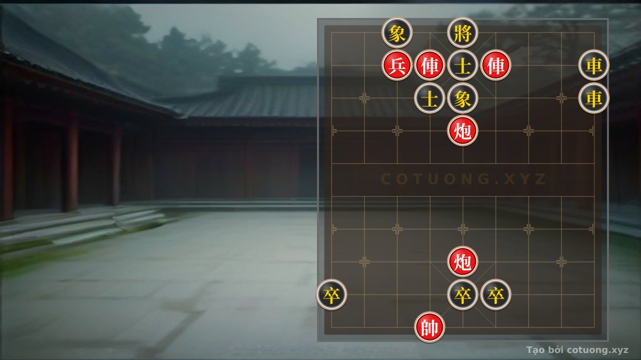 Thế cờ: Xiangqi Mastery: 2 Rooks, 2 Cannons, and a Red Pawn Defeat 2 Rooks, 3 Pawns, 2 Advisors, and 2 Elephants - Advanced Tactics for Beginners — Cờ Tướng Online