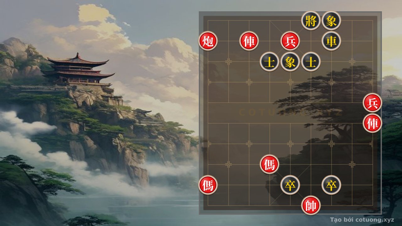 Thế cờ: Hidden Secrets of Xiangqi: The Red Chariot Cannon Horse Attack on the Firm Black Fortress - A Master Strategy Rarely Understood — Cờ Tướng Online
