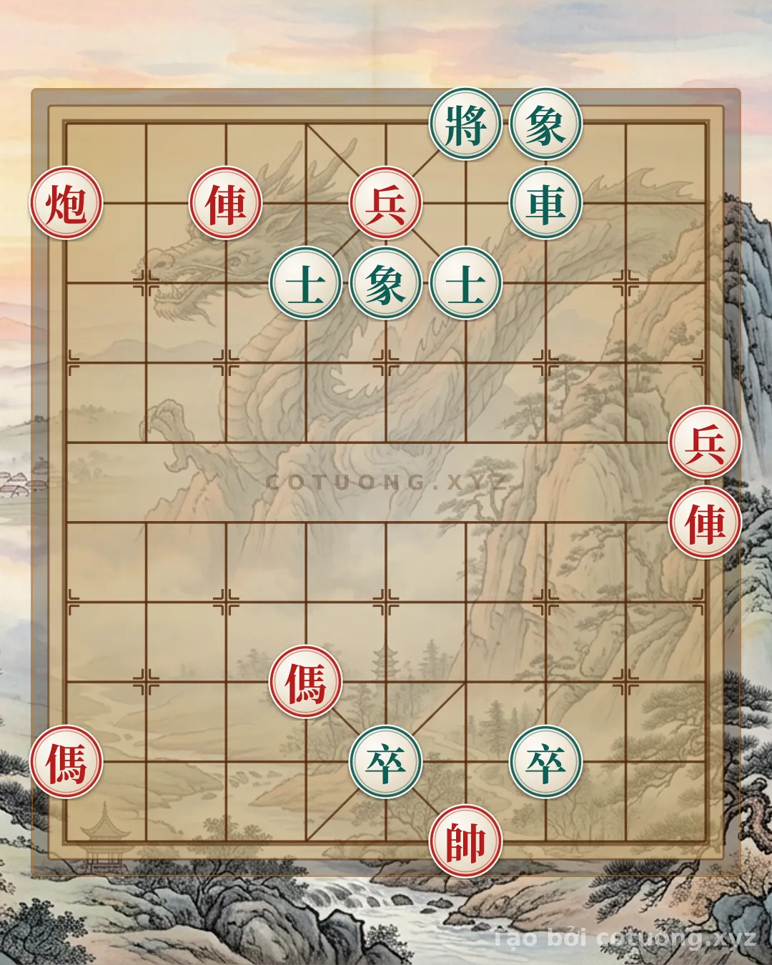 Challenge: Hidden Secrets of Xiangqi: The Red Chariot Cannon Horse Attack on the Firm Black Fortress - A Master Strategy Rarely Understood - Can you solve it?
