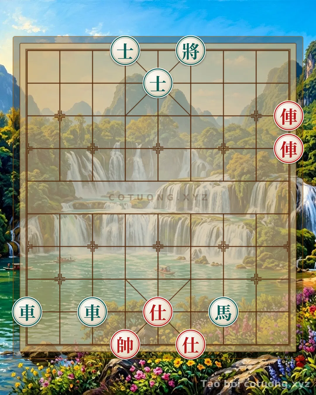 Thử Thách: Xe Đỏ Song Tấn Phá Thế: Cách Hóa Giải Khi Đối Phương Bị Bao Vây Bởi 2 Xe Và Mã - Bạn có thể giải được?