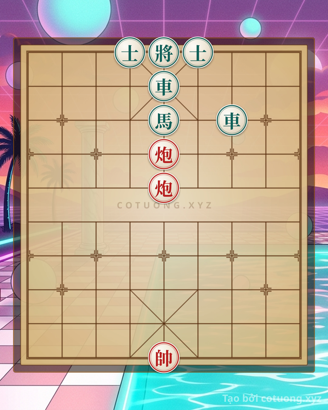 Challenge: Song pháo hạ liên quân - Can you solve it?