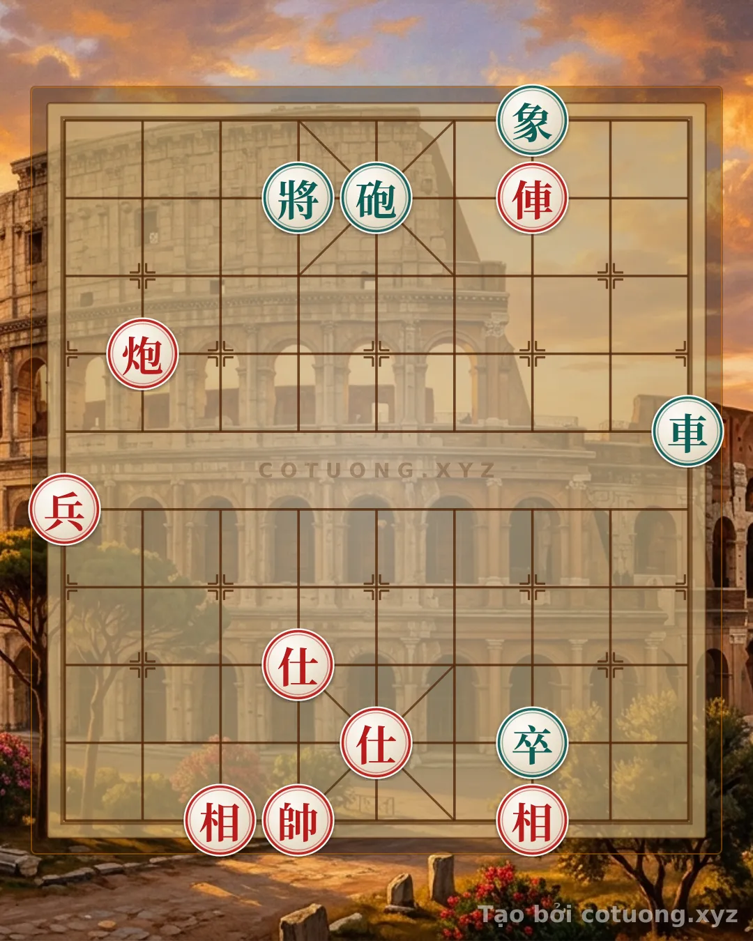 Challenge: Xiangqi Level 1/10: Defensive Tactics for Black Against Red's Rook Breakout - Can you solve it?