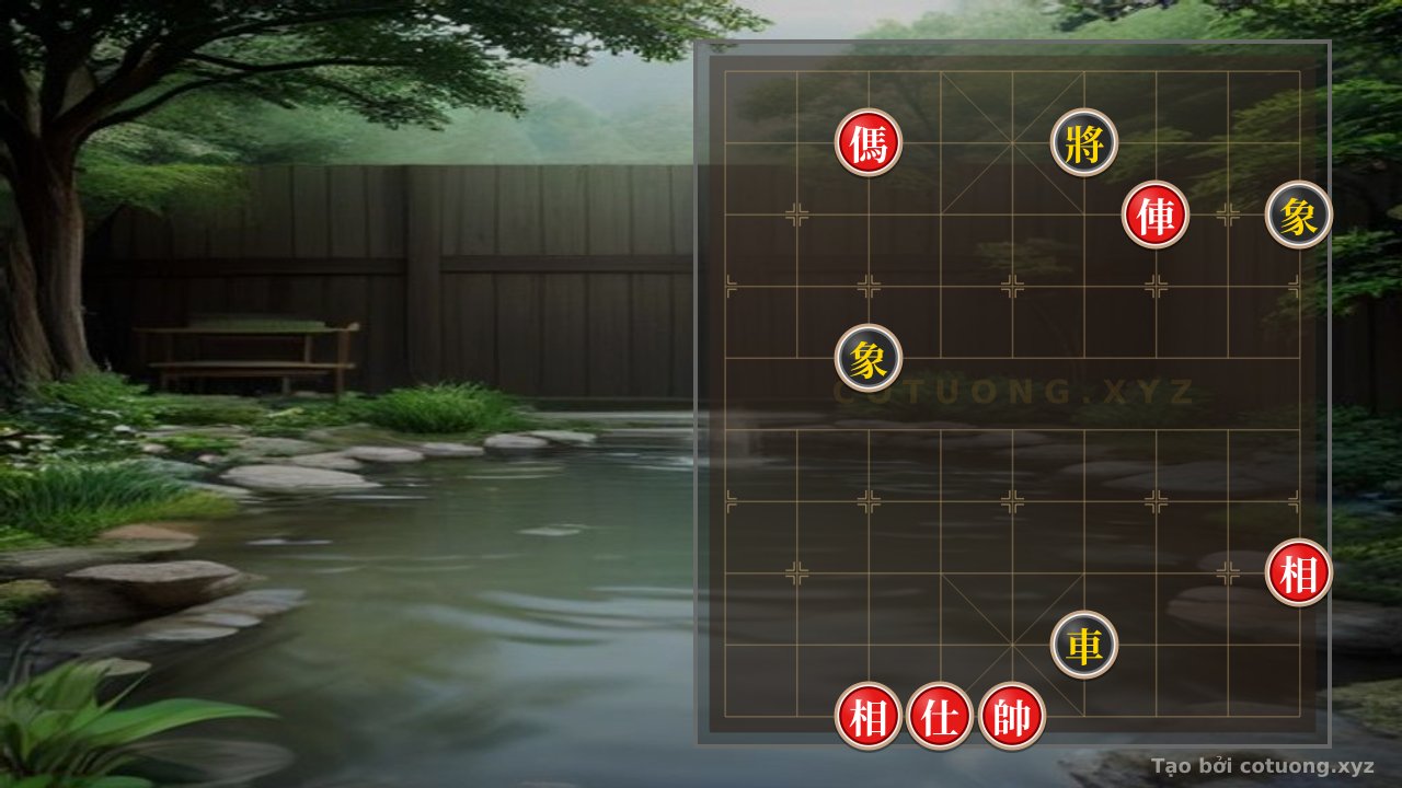Thế cờ: Vietnamese Chess: The Red Army's Victory with the Rook's Straight Thrust — Cờ Tướng Online