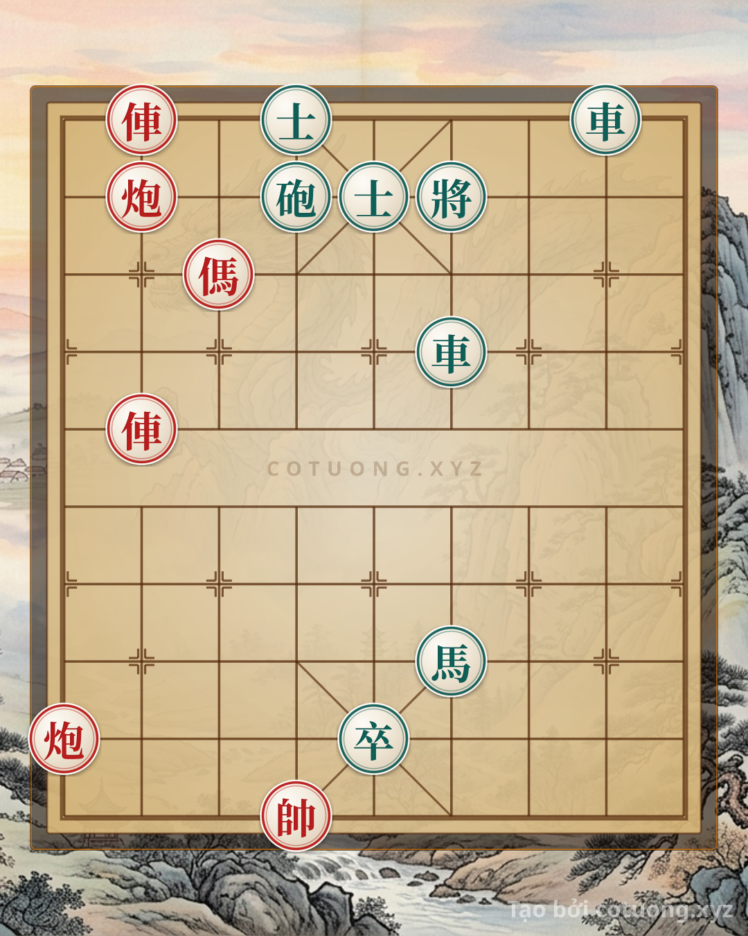 Challenge: Thập Nhất Bộ Song Hiến Xa Đoạt Soái - Can you solve it?