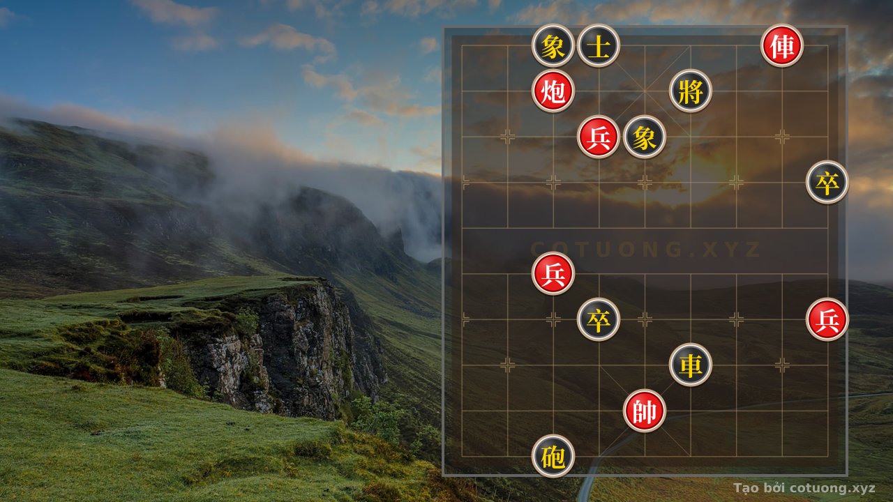 Thế cờ: Xiangqi: The Art of Luring the Red Chariot and Black Cannon - Learn with a Hidden Chess Master — Cờ Tướng Online