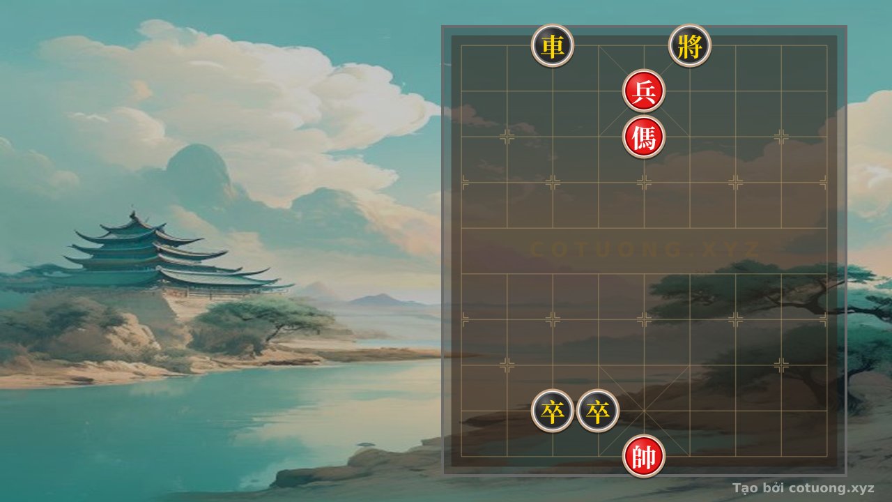 Thế cờ: The Art of Breaking Through: Black Chariot on File 3 vs Red Horse on File 5 - Mastering the Ultimate Counterattack in Xiangqi — Cờ Tướng Online