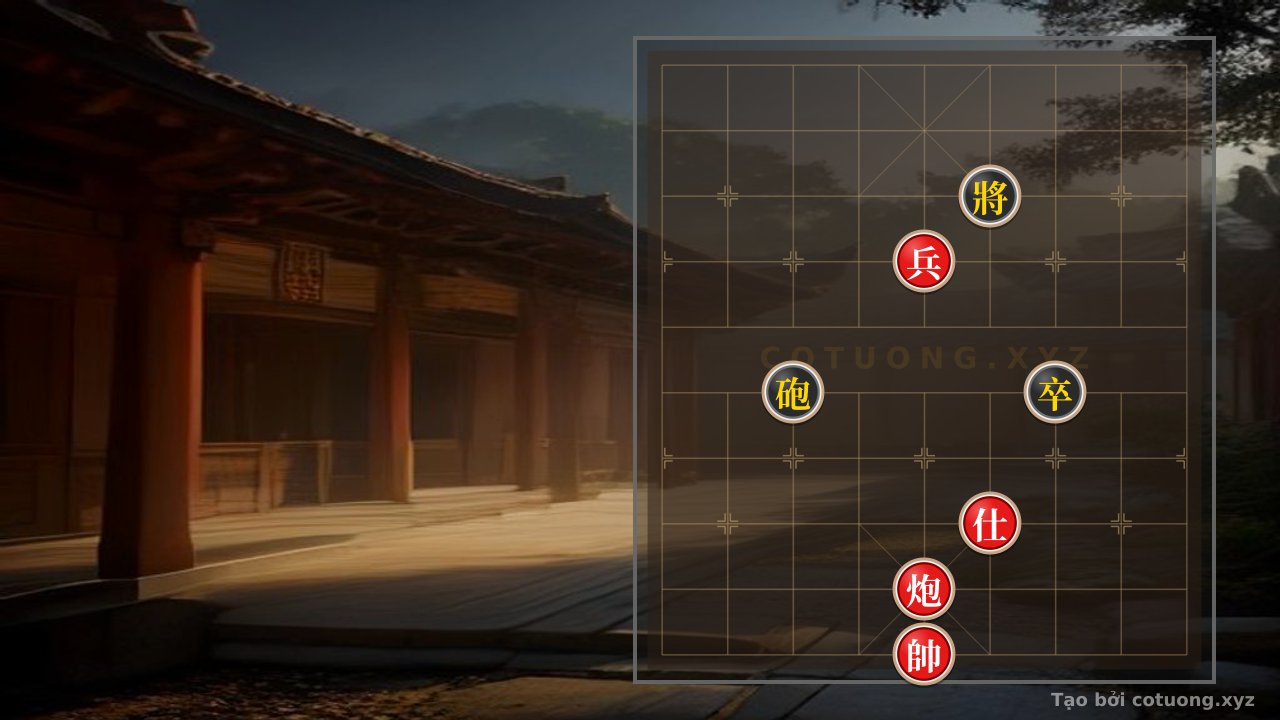Thế cờ: Red General Wins: The Unmatched Strategy of the Top Player — Cờ Tướng Online