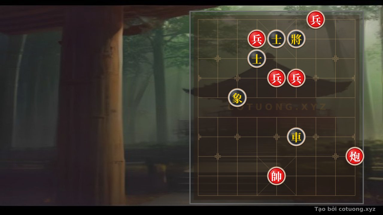 Thế cờ: Xiangqi: Defensive Tactics Against Black's Dangerous Rook and Bishop — Cờ Tướng Online