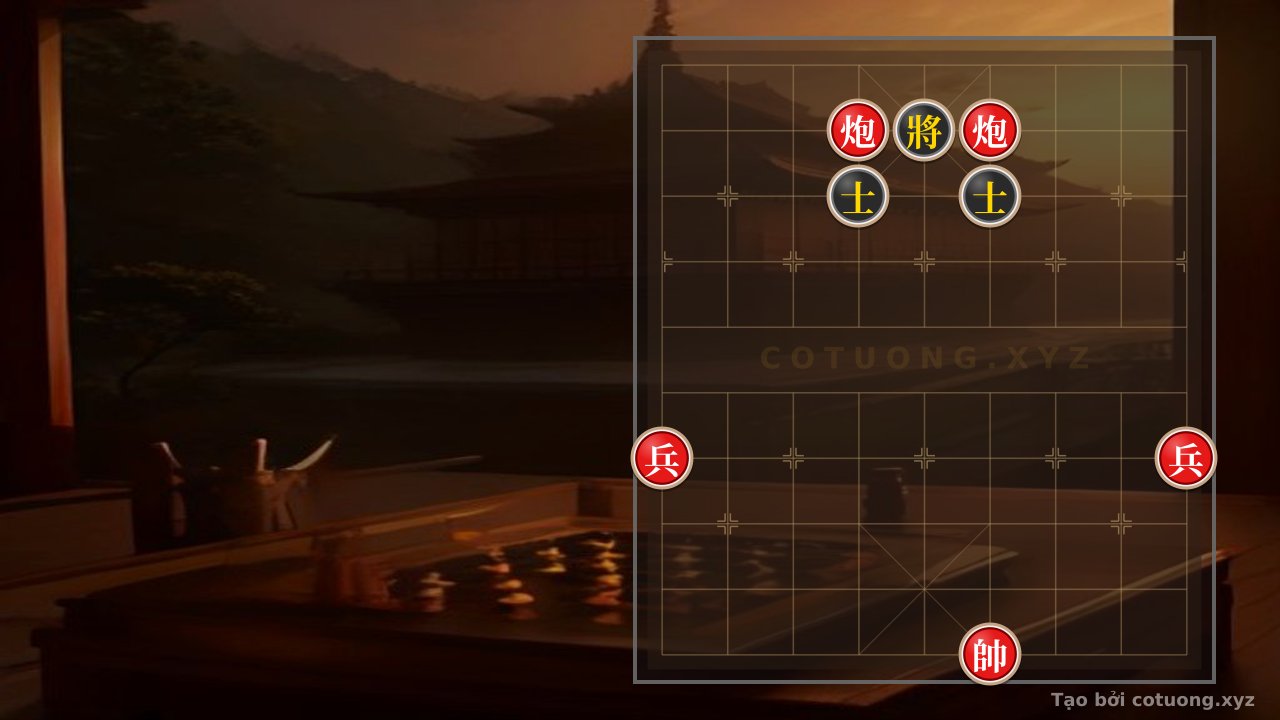 Thế cờ: Double Cannon Trap: 