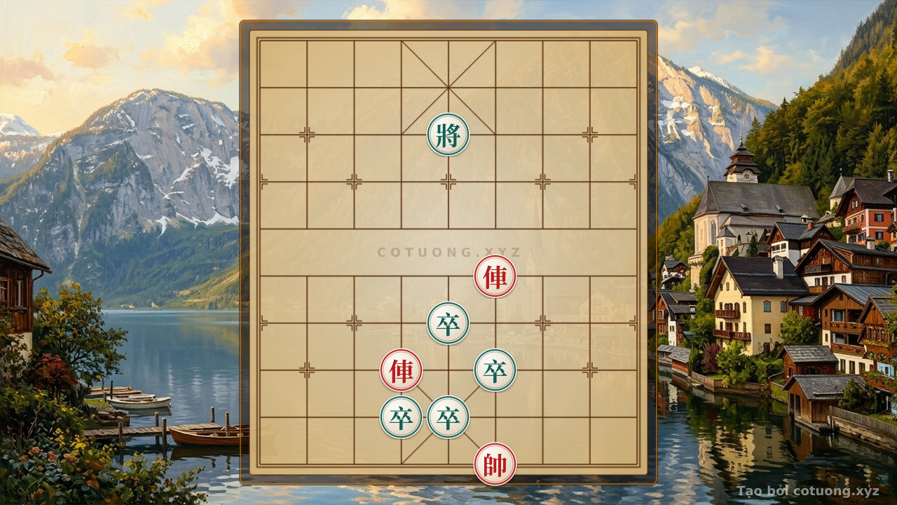 Challenge: Black's Defensive Strategy: Red Rook Threatens, Black Pawn Counters - Can you solve it?