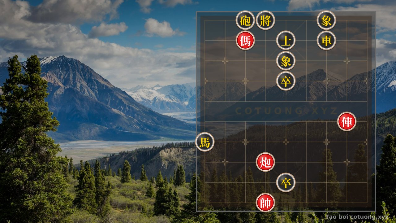 Thế cờ: Red Cannon on File 6, Rank 3: The 'Strike the Drum' Strategy in Interactive Xiangqi — Cờ Tướng Online