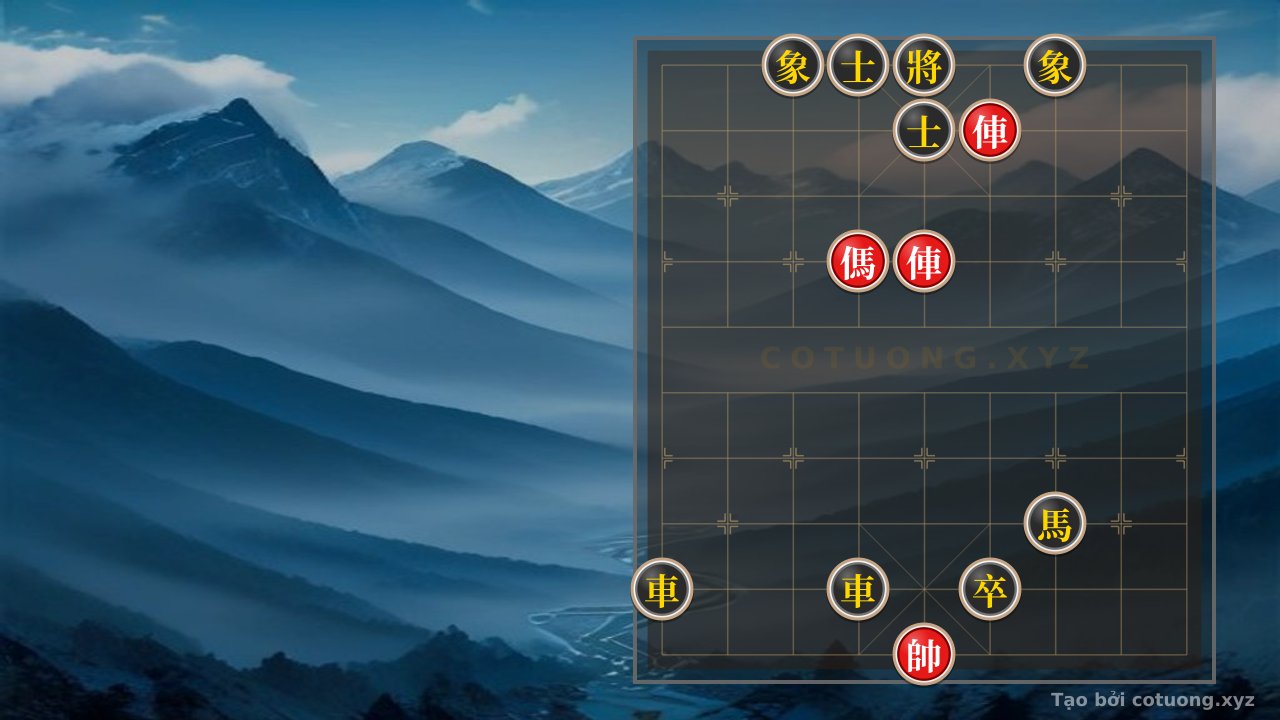 Thế cờ: Black General: Countering the Double Red Horses - Reversing the Battle Tactics — Cờ Tướng Online