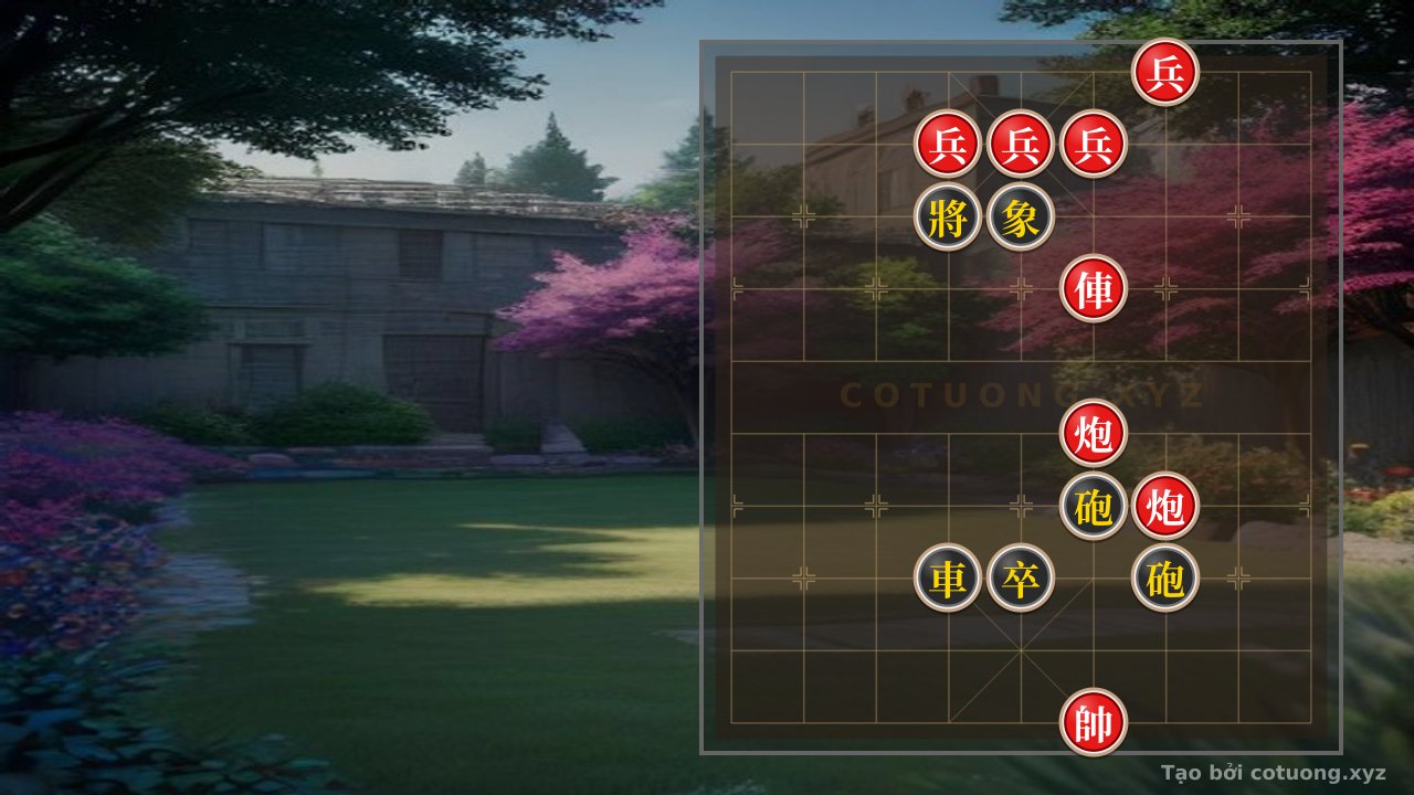 Thế cờ: Xiangqi: The Surprise Strategy of the Red Rook and Cannon — Cờ Tướng Online
