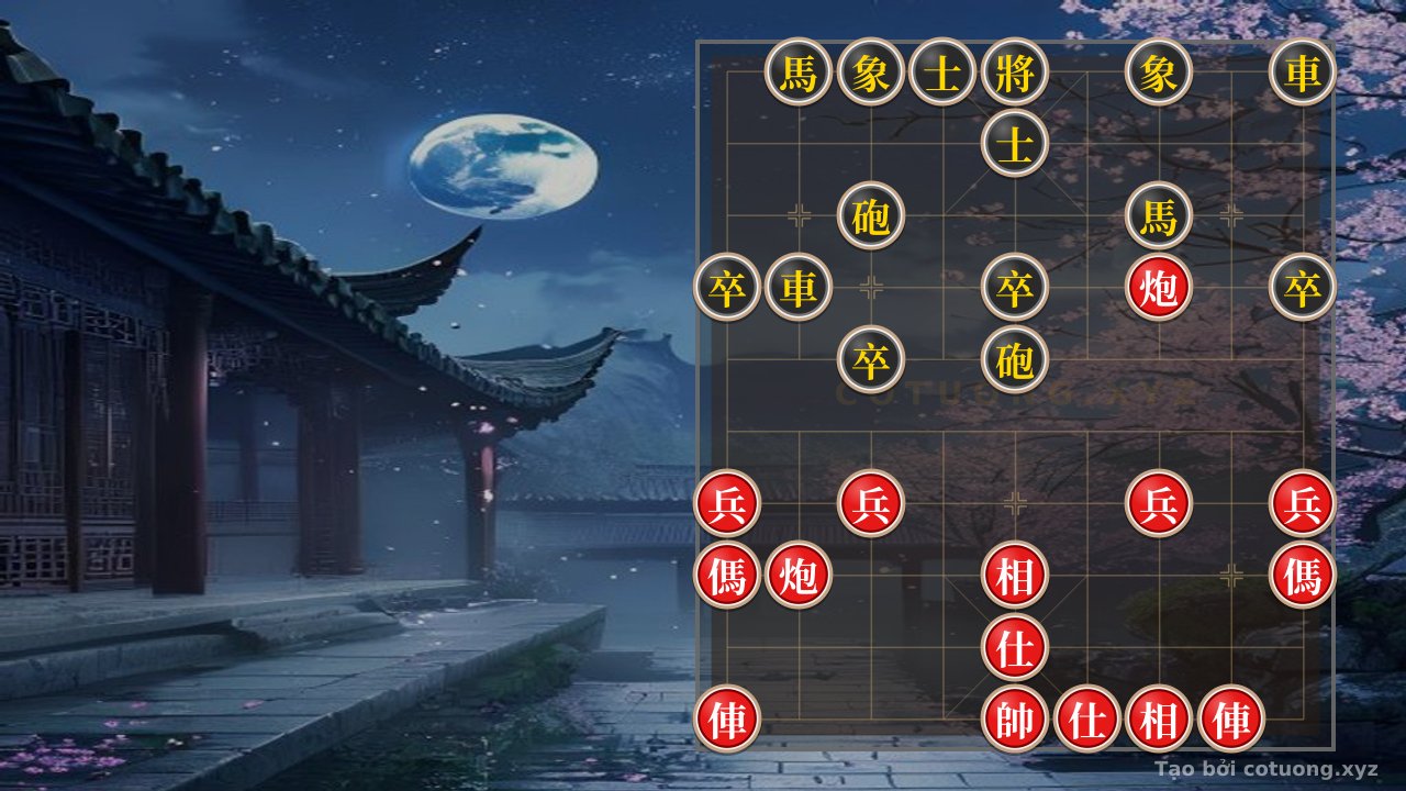 Thế cờ: Xiangqi: Mastering the Double Horse Face-to-Face Formation — Cờ Tướng Online