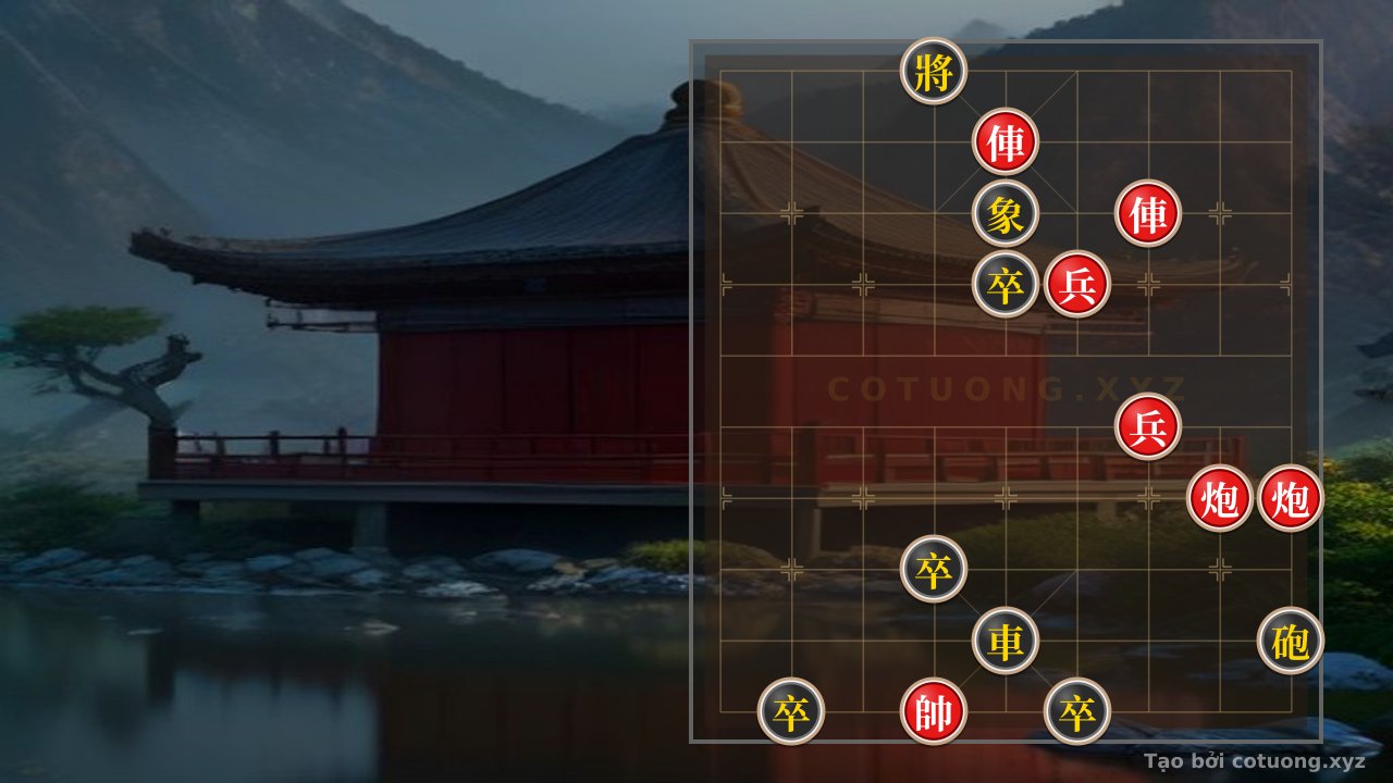Thế cờ: Red Moves First: Analysis of the 'Road 4, Road 5' Xiangqi Position - Optimized Checkmate Tactics — Cờ Tướng Online