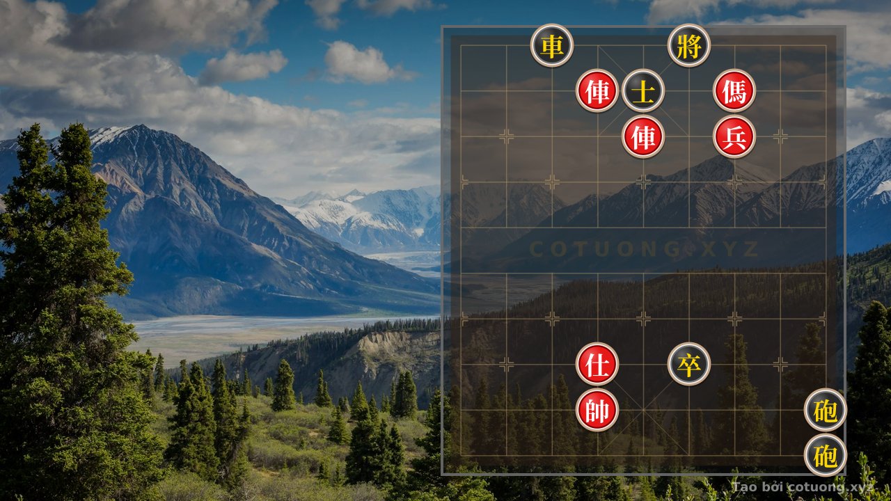 Thế cờ: The Mysterious Chess Strategy: The Deadly Counterattack When Red Opens with the 6th File Cannon - A Guide to Breaking Super Difficult Positions for AI Masters — Cờ Tướng Online