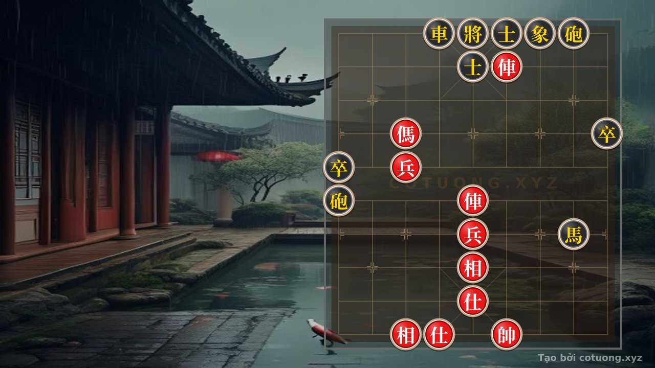 Thế cờ: The 'Black Cannon' File 1 Trap: Black's Defensive Tactics in the 15c6 Formation — Cờ Tướng Online