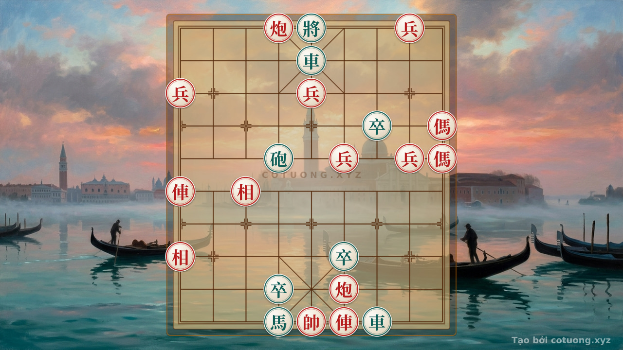 Thế cờ: Double Rook Cannon: 