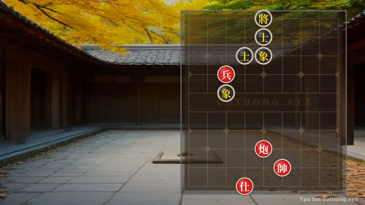 Thế cờ: Red General's Trap: The Turning Point When the Black Cannon Attacks — Cờ Tướng Online