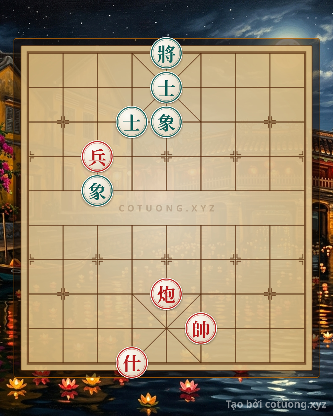 Challenge: Red General's Trap: The Turning Point When the Black Cannon Attacks - Can you solve it?
