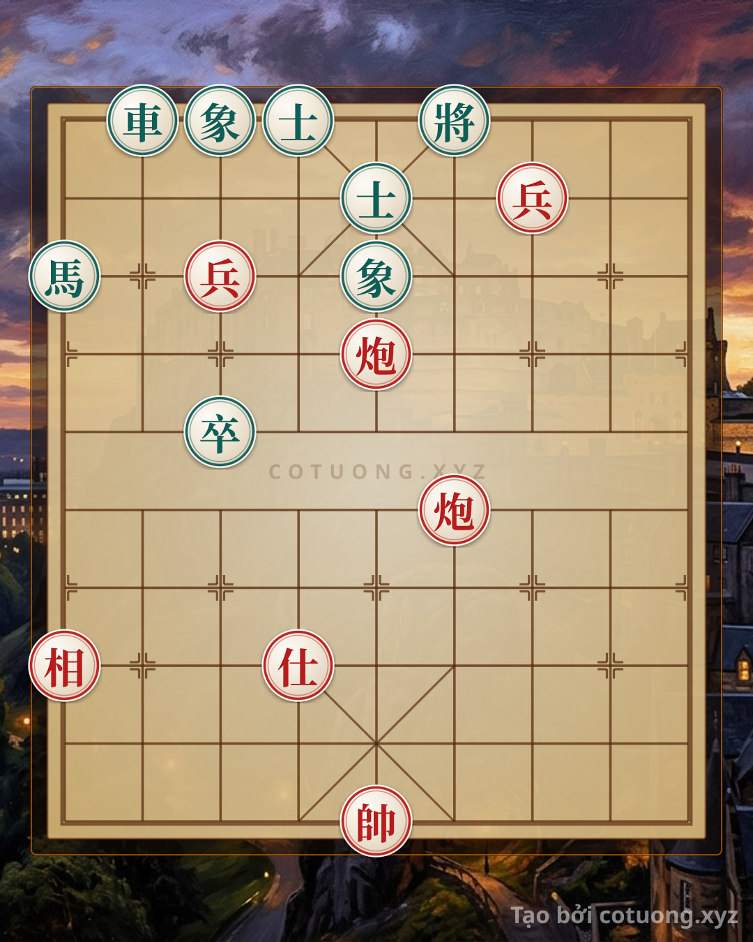 Challenge: The Black General's 'Lưu Ly' Strategy - Defense with Rook and Horse - Can you solve it?