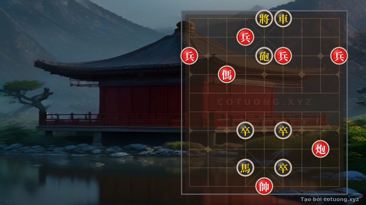 Thế cờ: Xiangqi 8/10: 