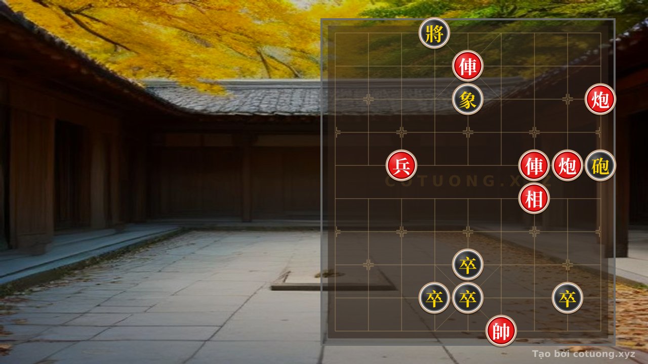 Thế cờ: Xiangqi: Red's Advantage with Chariot and Cannon - Guide for Beginners — Cờ Tướng Online