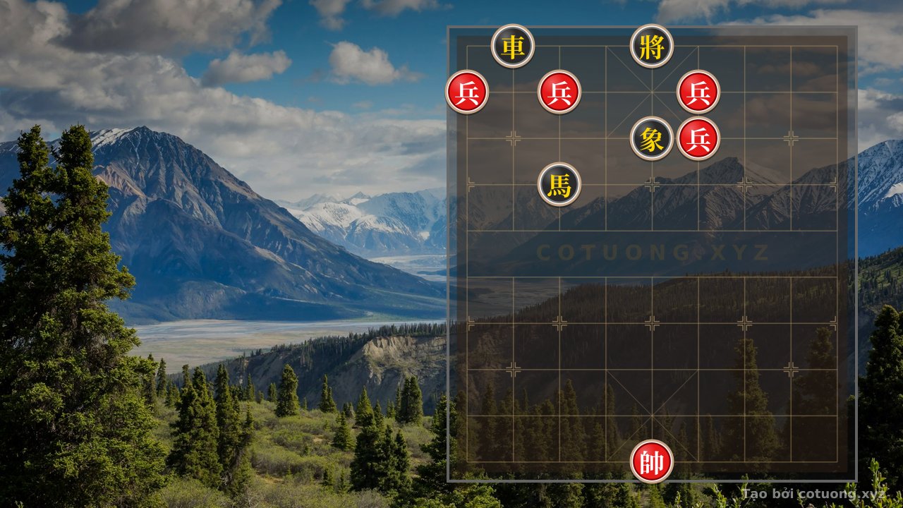 Thế cờ: Xiangqi: What Should the Red General Do When the Black Rook Charges Straight at Him? — Cờ Tướng Online