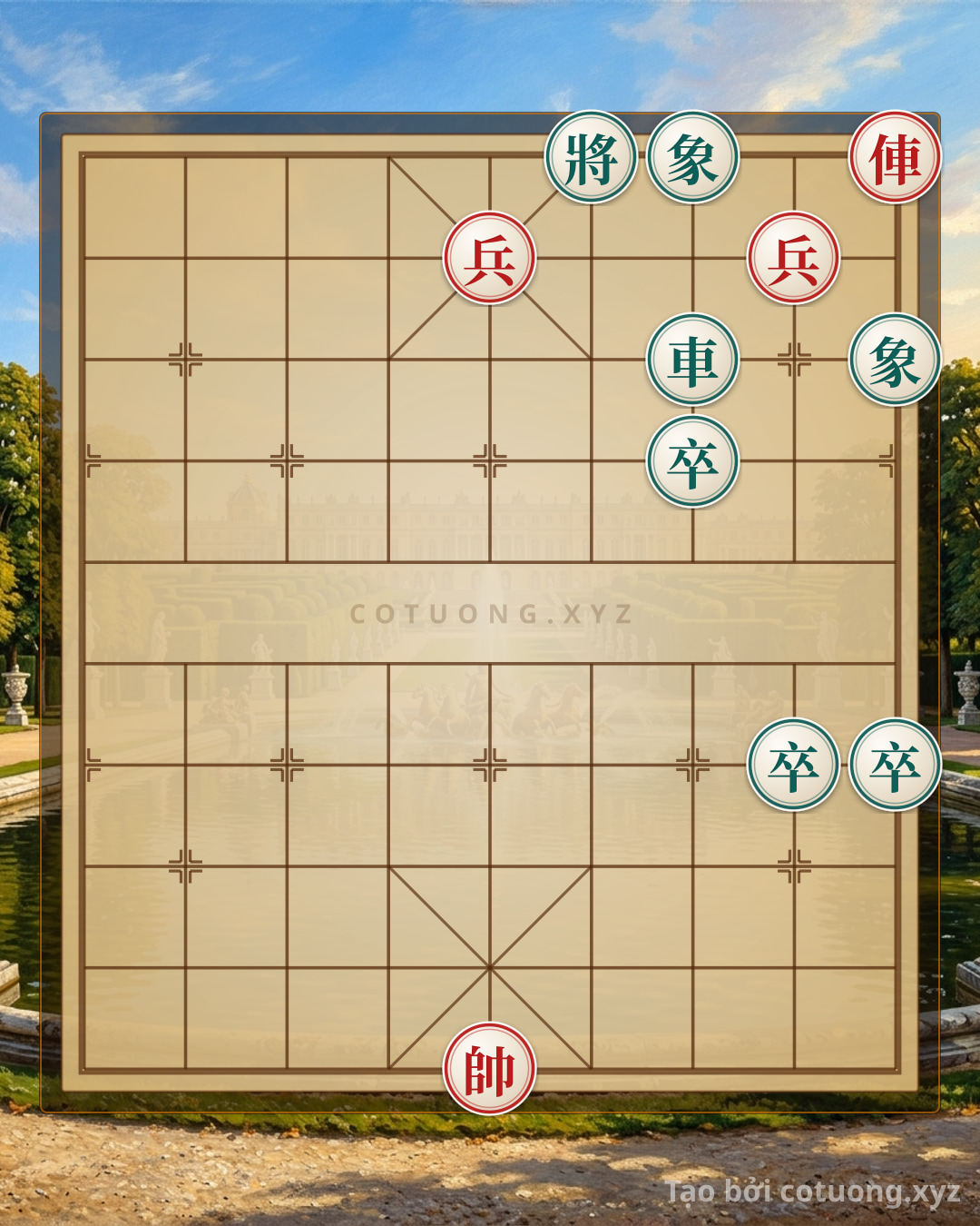 Challenge: Xiangqi: Red Chariot's Advance, Black General Surrounded - Tactical Analysis - Can you solve it?