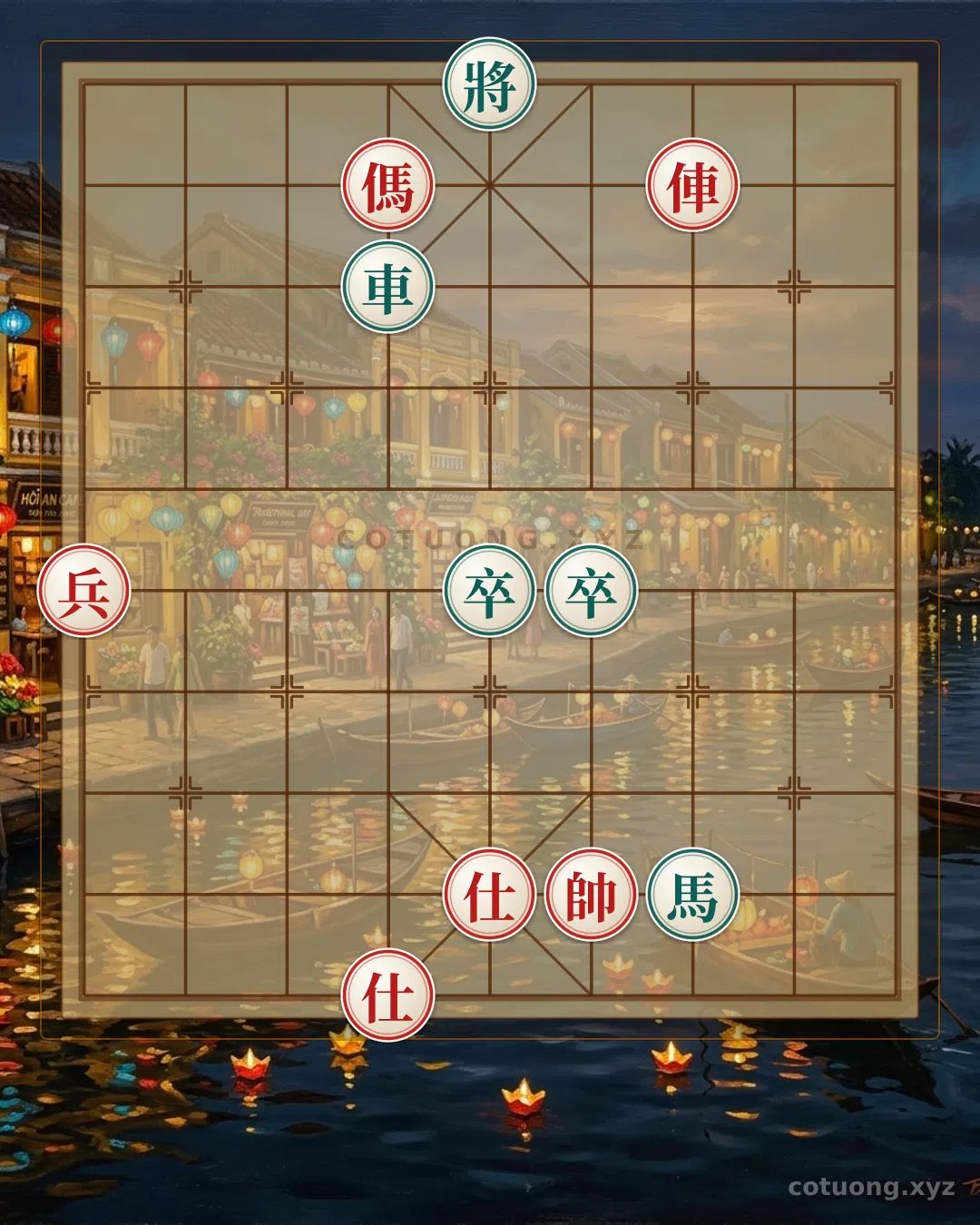 Thế cờ: Đánh cờ tướng: Chiến thuật song mã giao chân của Đỏ trong thế trận mở — Cờ Tướng Online
