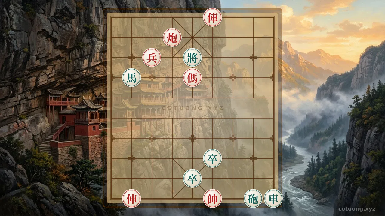 Challenge: Chariot File 4, Knight File 5, and Pawns besiege General File 5 - Can you solve it?