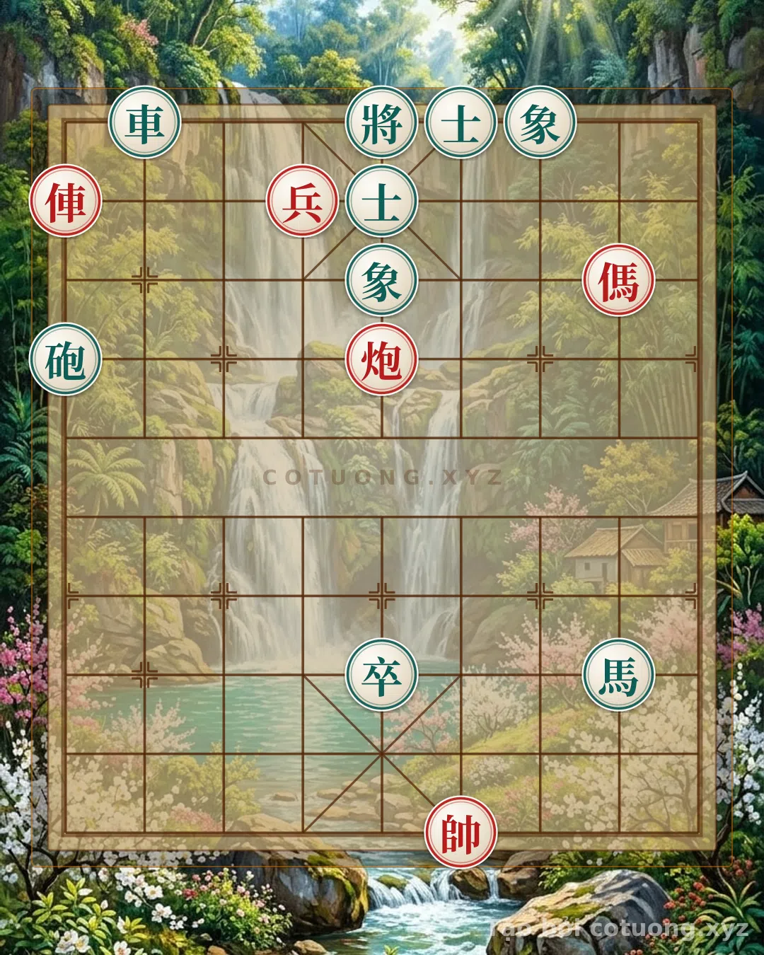 Challenge: The 'Double Horse Face-to-Face' Formation - Defense Tips for Black in Chinese Chess - Can you solve it?