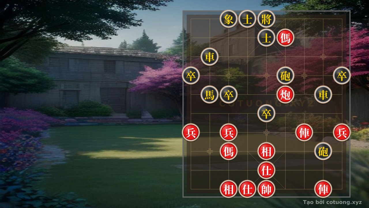 Thế cờ: Peak of the Endgame: Strategy of Double Horses and Cannon — Cờ Tướng Online
