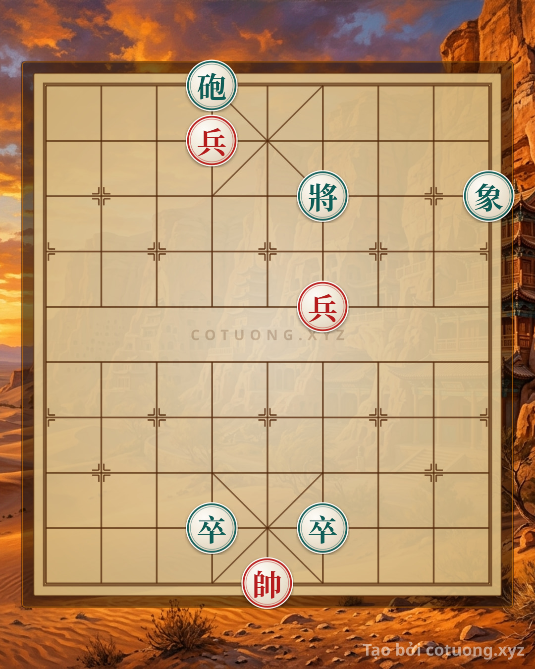 Challenge: Xiangqi Secrets: Black Cannon Revealed at 4th Rank 10 - Deceptive Tactics in a Crucial Battle - Can you solve it?