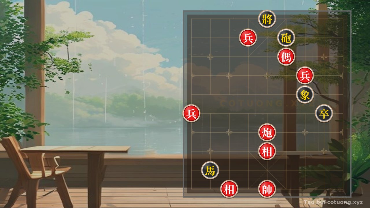 Thế cờ: Xiangqi (Chinese Chess) Mastery: Sharp Defense Against Red's Attacks — Cờ Tướng Online