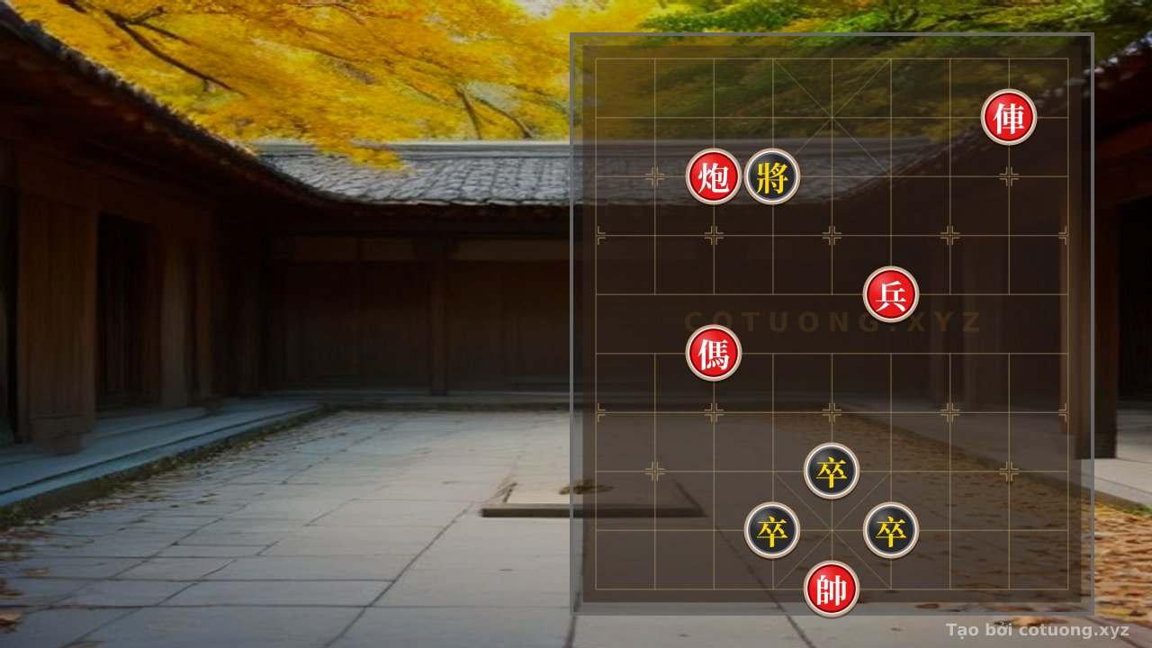 Thế cờ: Lightning Attack Tactics: Checkmate the Black General in 3 Moves — Cờ Tướng Online