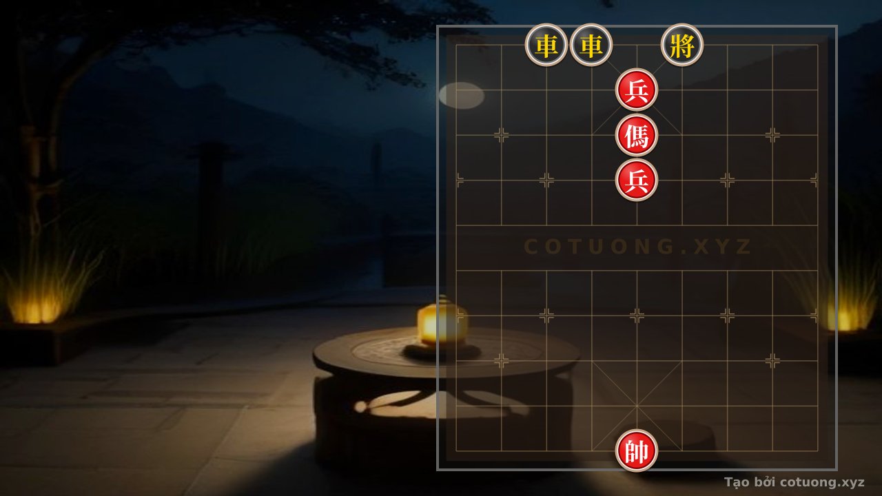 Thế cờ: Black Rook on File 3, Rank 10: The 'Defeat' Super Difficult Xiangqi Puzzle — Cờ Tướng Online